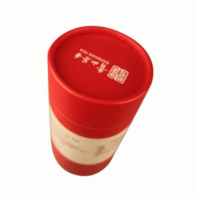 Round Tea Packaging Box with Lid