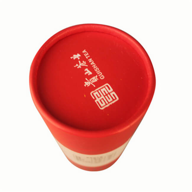 Round Tea Packaging Box with Lid