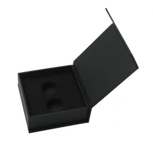 Flap Top Black Cardboard Boxes for Sale