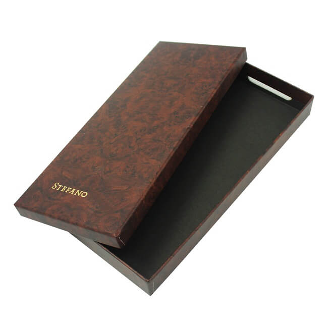 Brown Cheap Gift Boxes for Men's Neckties