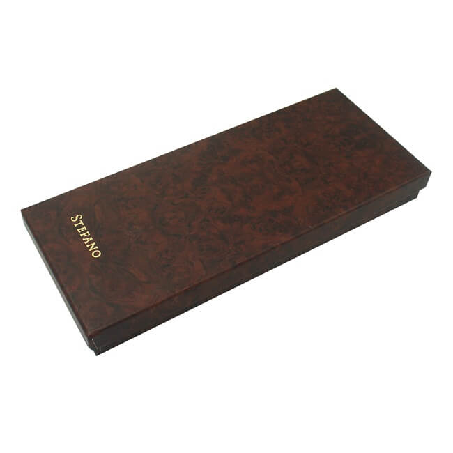 Brown Cheap Gift Boxes for Men's Neckties