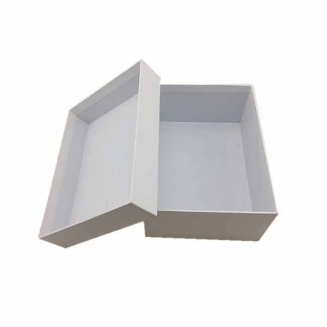 Cheap Custom White Apparel Cardboard Boxes