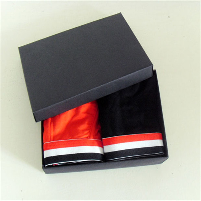 Hot Sale Wholesale Custom Apparel Black Boxes With Logo