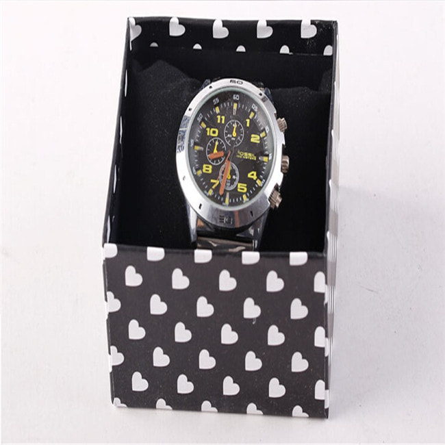 Dotted Design Gift Usage Personalised Mens Watch Box