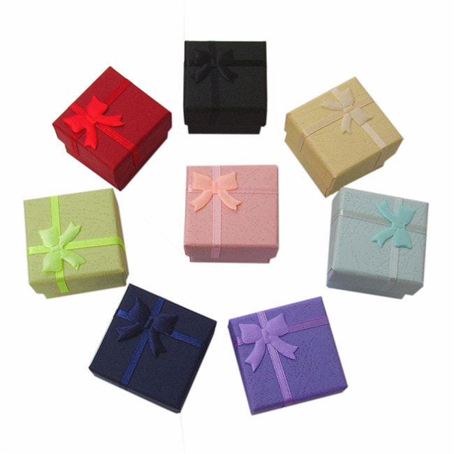 Custom Small Gift Box For Earrings With Foam