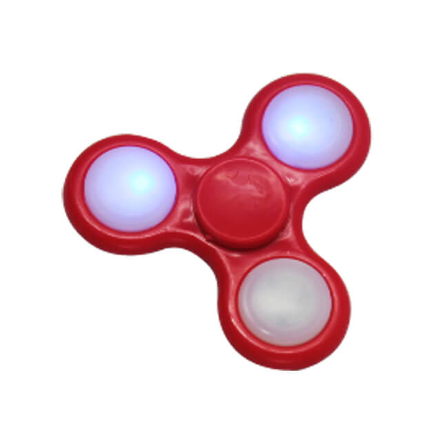 ABS Plastic LED Finger Fidget Spinners Stress Relief