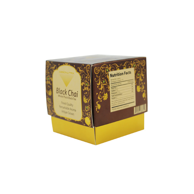Custom Printed Gold Paper Beauty Packaging Boxes 