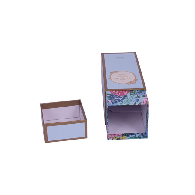 Full Color Cardboard Essential Oil Box With Tray