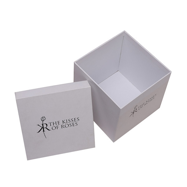 Christmas Gift Boxes With Lids, Clear White Gift Boxes
