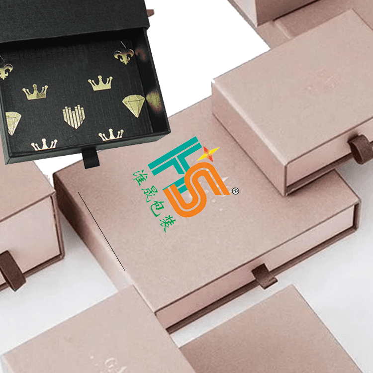 Factory direct sale drawer box custom jewelry drawer box for women sliding gift box packaging drawer box