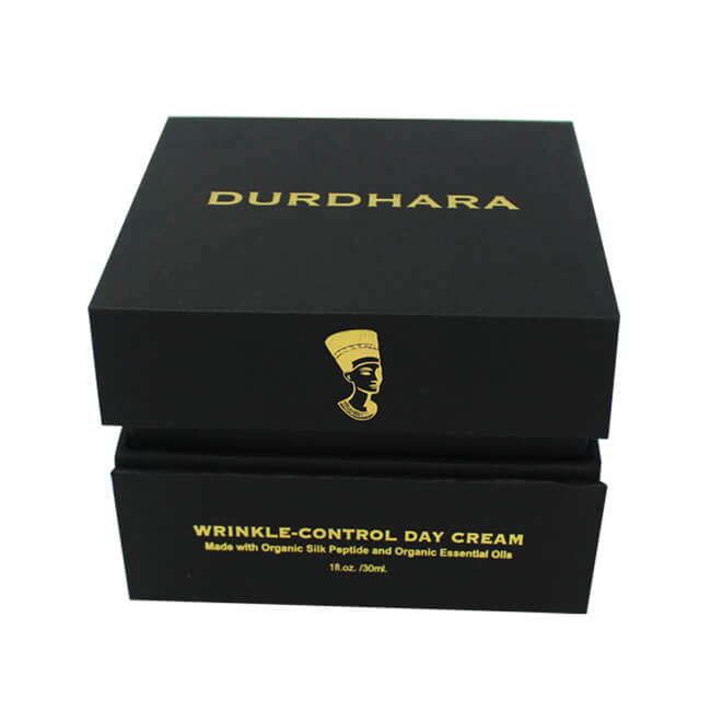Square Shape Embossed Logo Perfume Gift Boxes