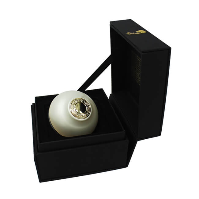 Square Shape Embossed Logo Perfume Gift Boxes