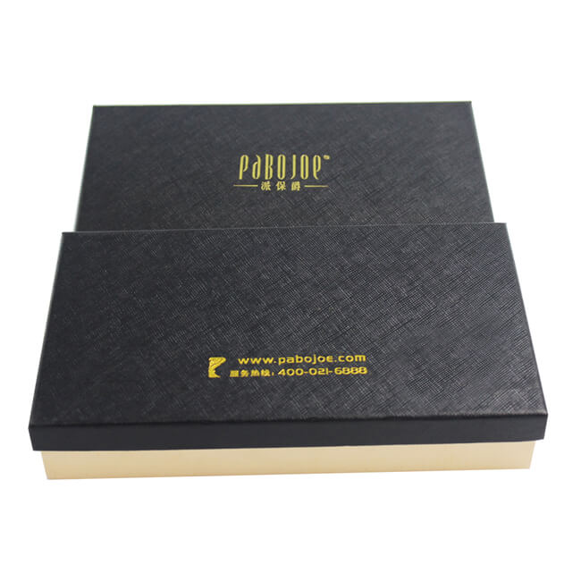 Luxury Special Paper Men's Gift Boxes for Wallet Packing