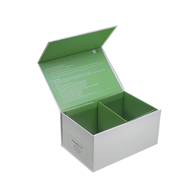 Green Gift Box, Designer Boxes For Gifts With Divider