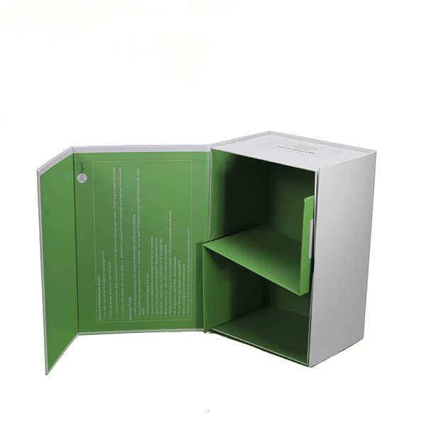 Green Gift Box, Designer Boxes For Gifts With Divider