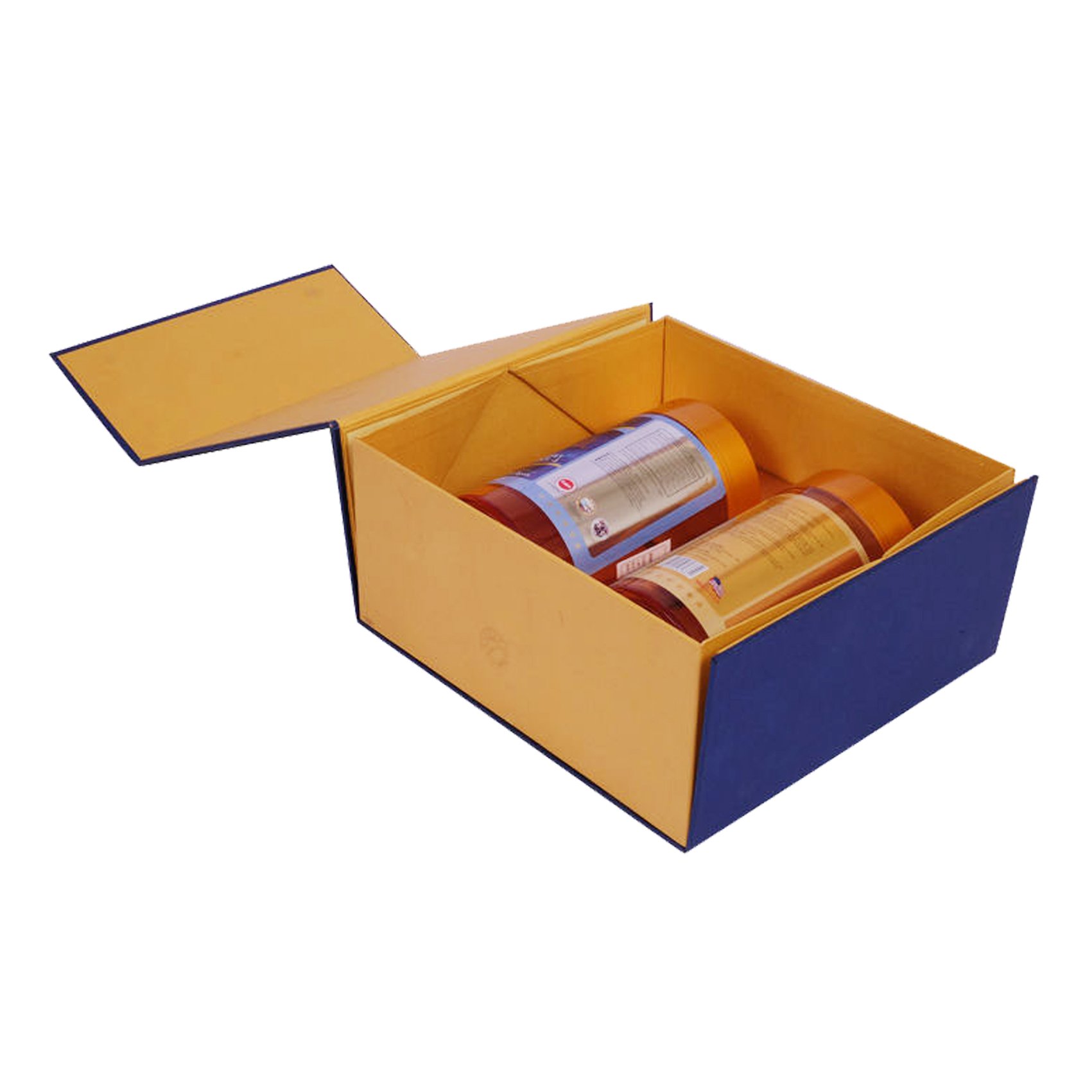 Foldable Tea Packaging Box with Magnet Closure