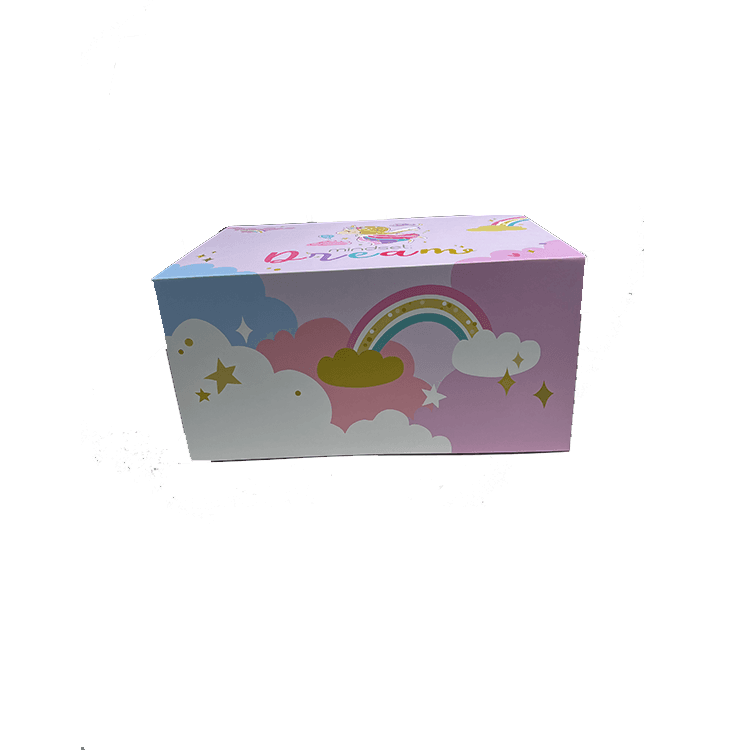 Custom logo and pattern magnetic foldable collapsible packaging box gift boxes 